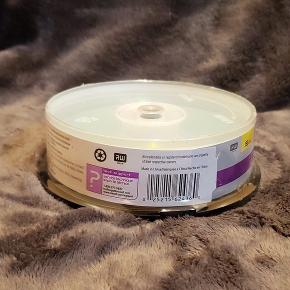 Maxell DVD+R 4.7GB 8x 120min 15 Pack Blank Recordable DVDs - Picture 5 of 5